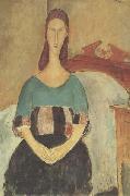 Amedeo Modigliani Jeanne Hebuterne (mk38) France oil painting artist